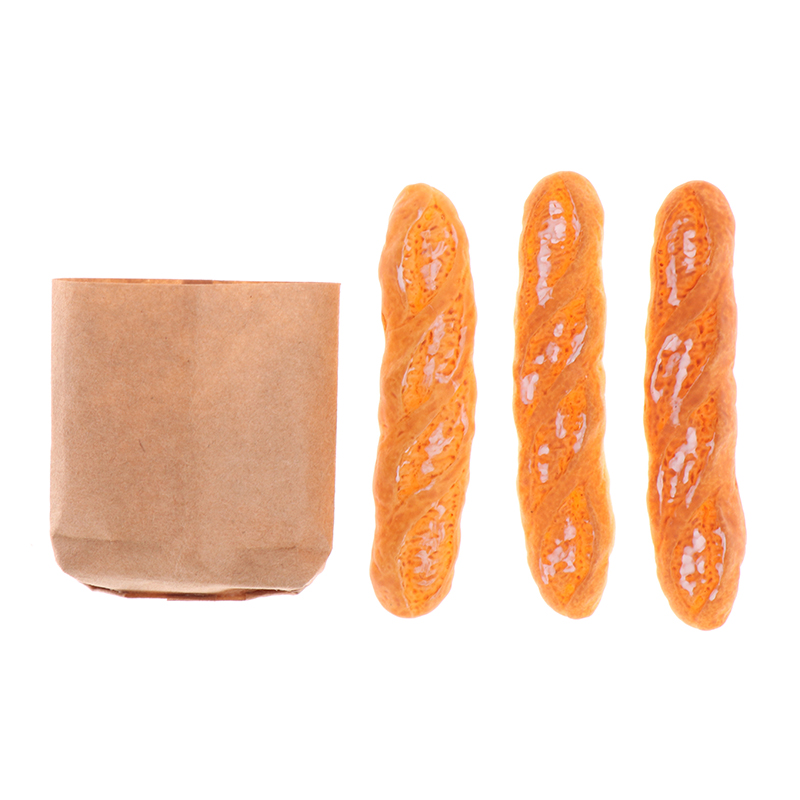 Resin Crafts - 🛒1Set Fake Croissant Mini Food Bread