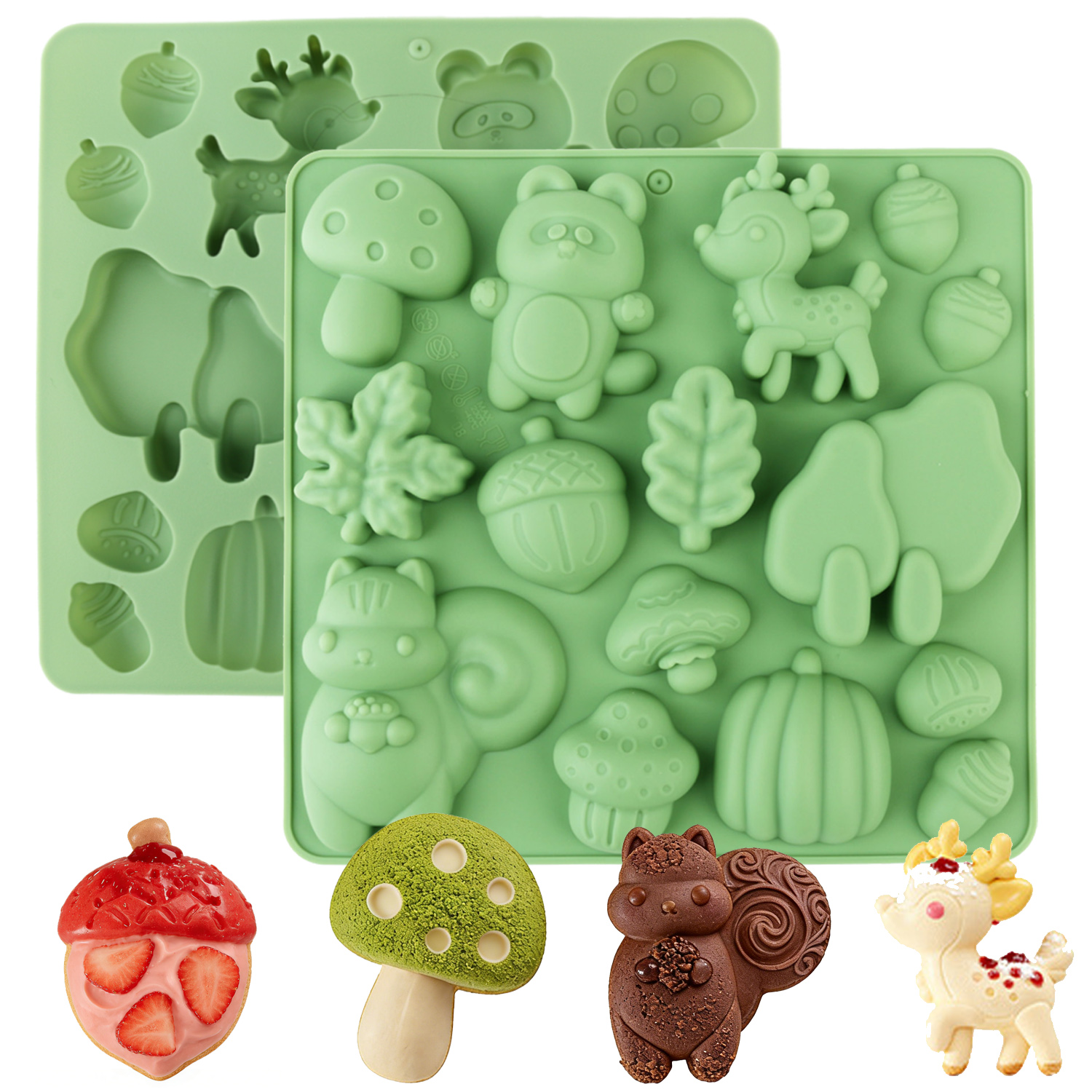 Resin Craft Supplies - 1 Silicone Cake Mold in the