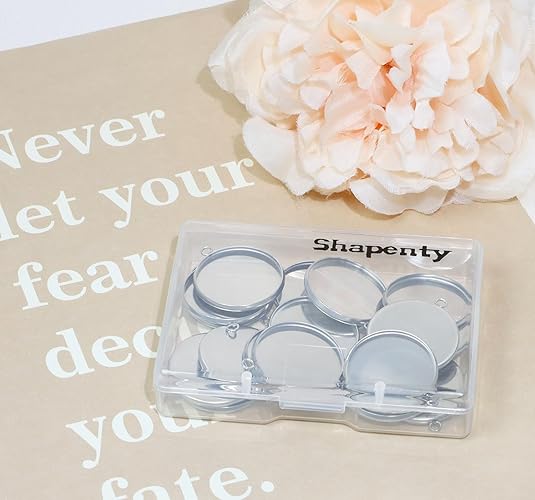 20 Pieces Stainless Steel Roun - Resin Crafts recensione e prezzo