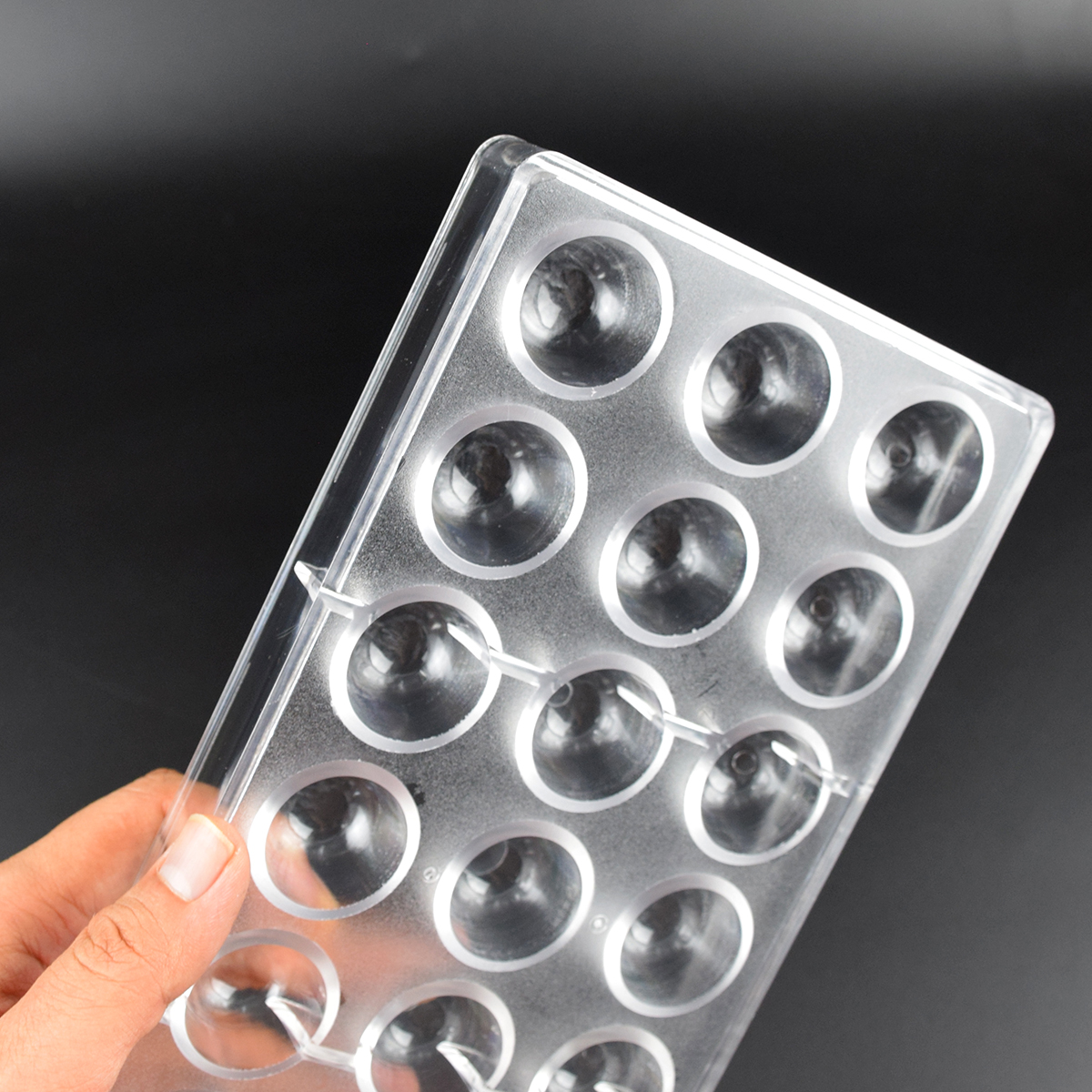 21 Cavity Dome Chocolate Mold  - Dome Mold Clear recensione e prezzo
