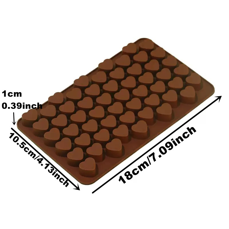 55Cavities Small Heart Silicon - Silicone Mold Tray recensione e prezzo