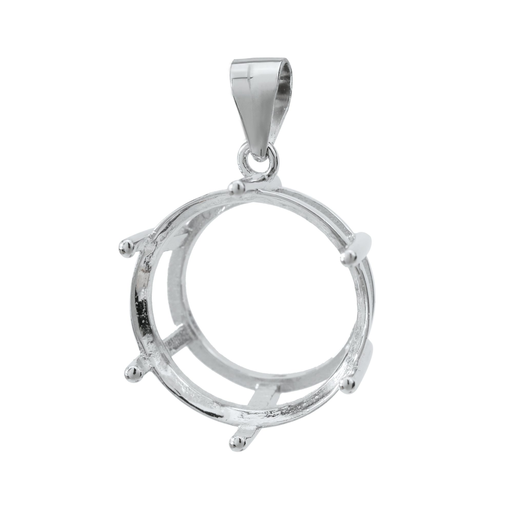 3-20MM Round 6 Prongs Pendant  - Bezels Set Pendant recensione e prezzo