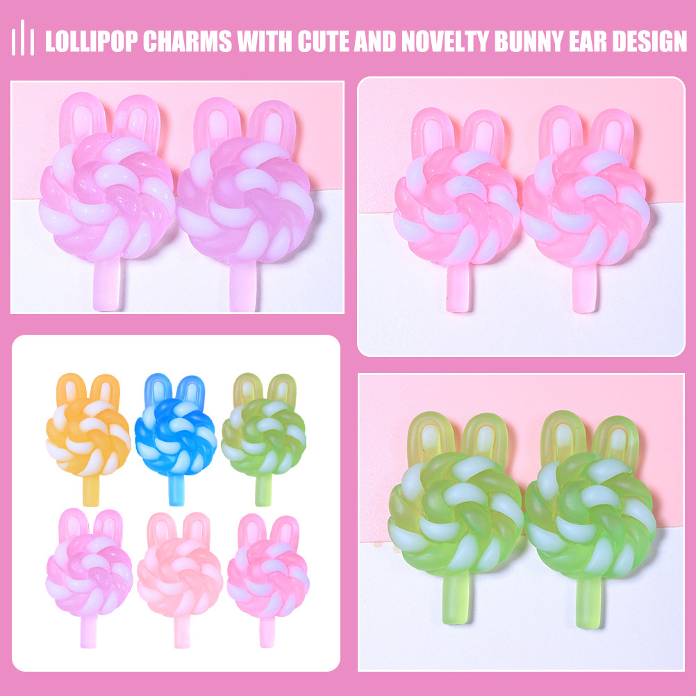 24Pcs Cute Cartoon Lollipop Ch - Resin Craft Supplies recensione e prezzo