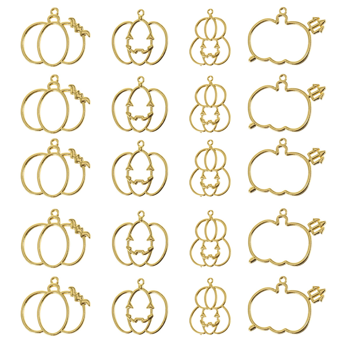 20Pcs DIY Pumpkin Resin Pendan - Resin Crafts recensione e prezzo