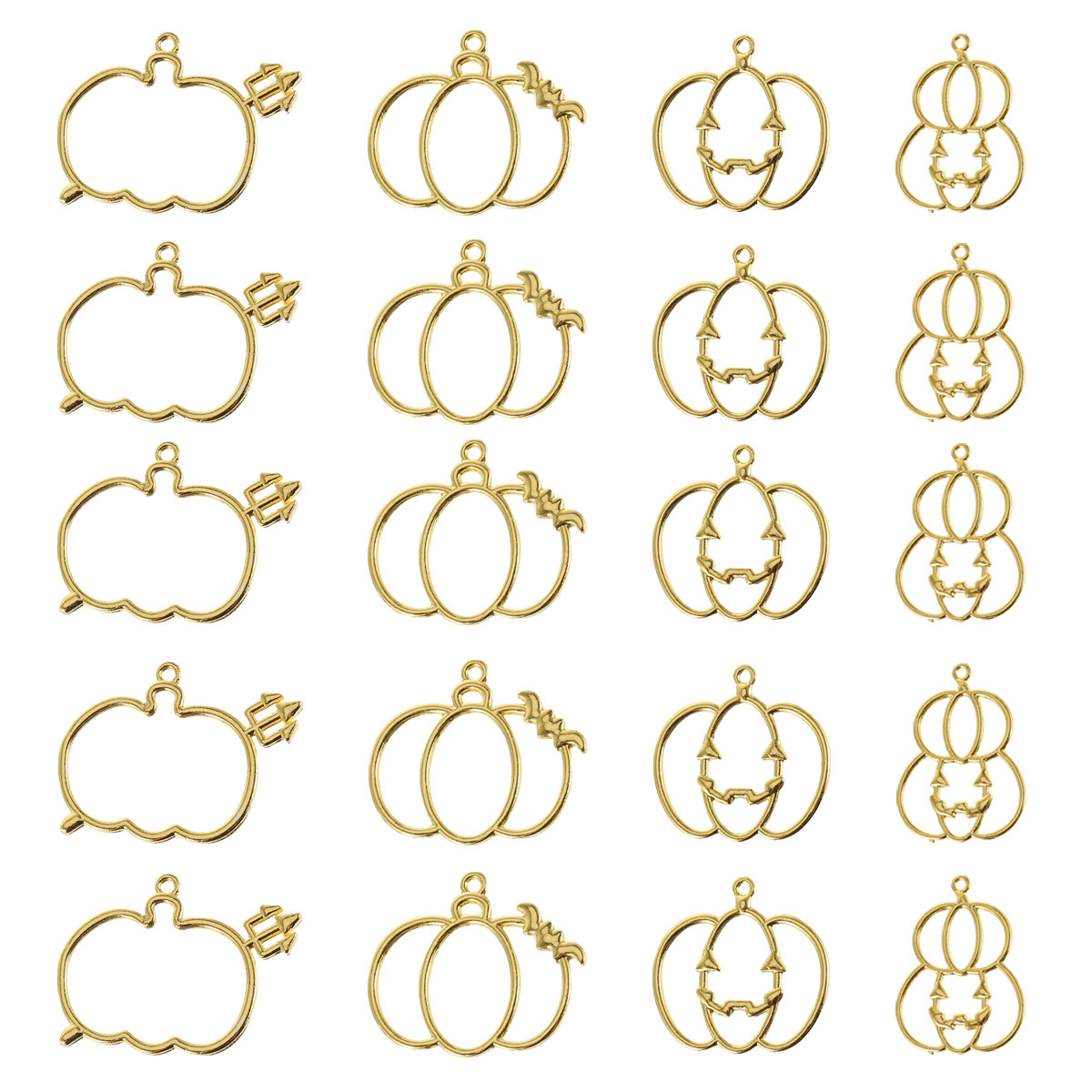 20Pcs DIY Pumpkin Resin Pendan - Resin Crafts recensione e prezzo