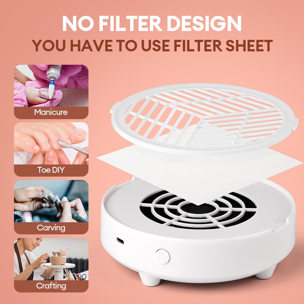 3700RPM Mini Nail Dust Extract - Vacuum Chamber Small recensione e prezzo
