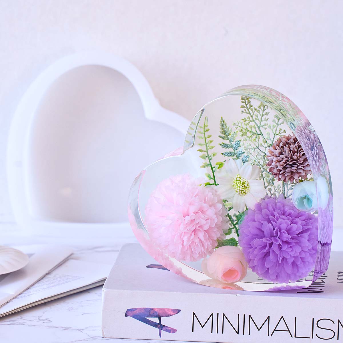Large Love Silicone Mold DIY H - Flower Preservation Resin recensione e prezzo