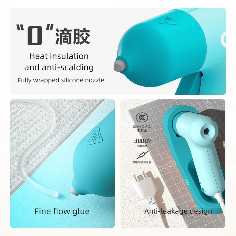 Deli Hot Melt Glue Gun With 7M - Heat Gun Small recensione e prezzo