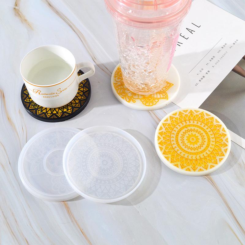 Flower Coaster Silicone Mold E - Coaster Mold Round recensione e prezzo