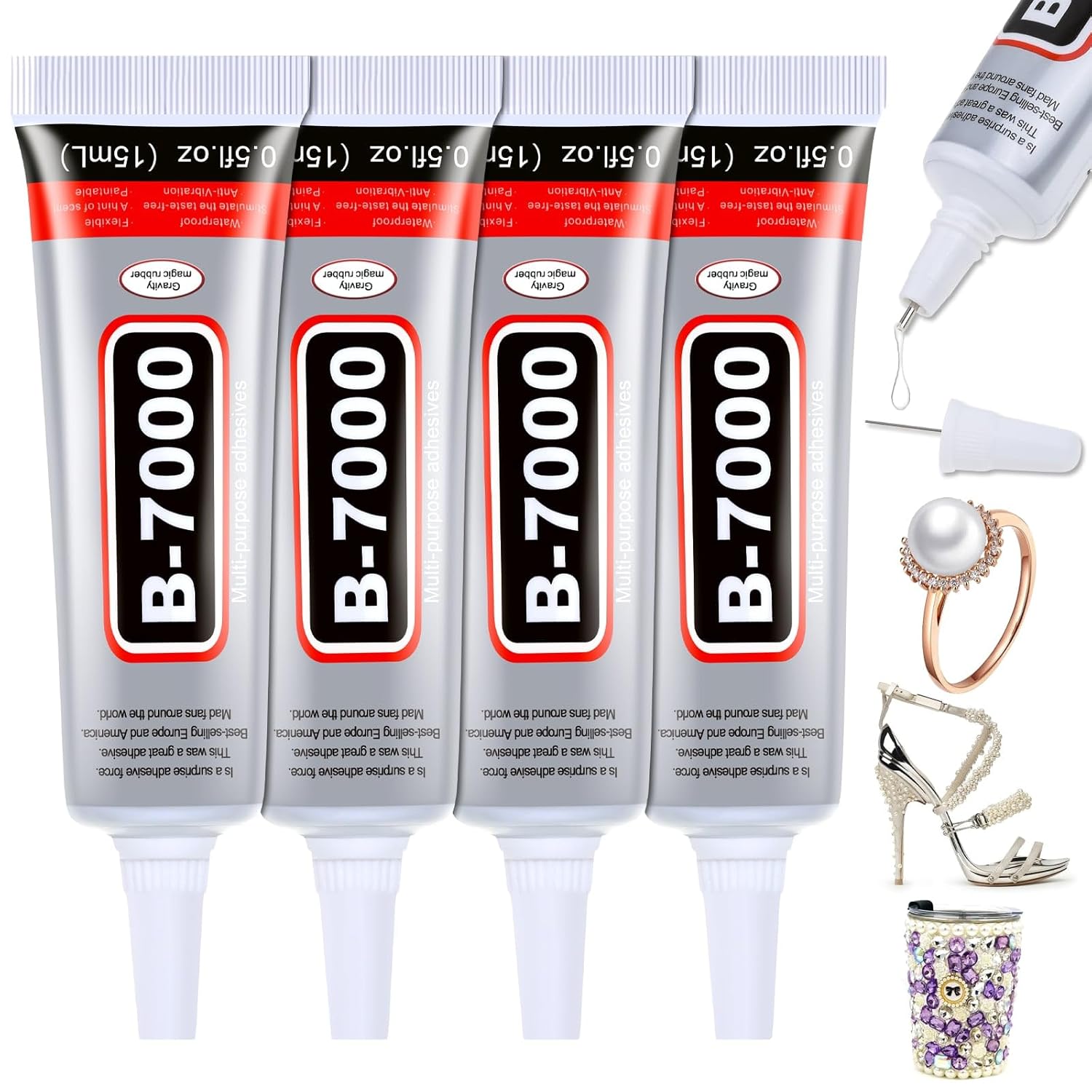 1-10Pcs B-7000 Super Glue Lool - Resin Crafts recensione e prezzo