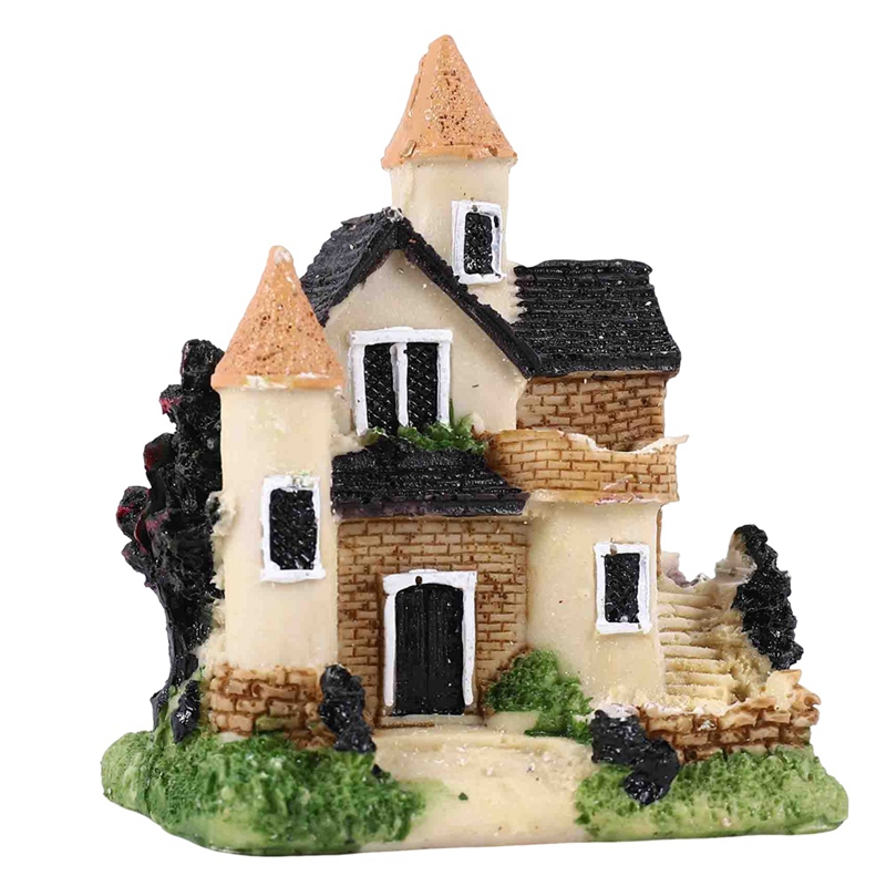 Cute Mini Resin House Miniatur - Resin Crafts recensione e prezzo