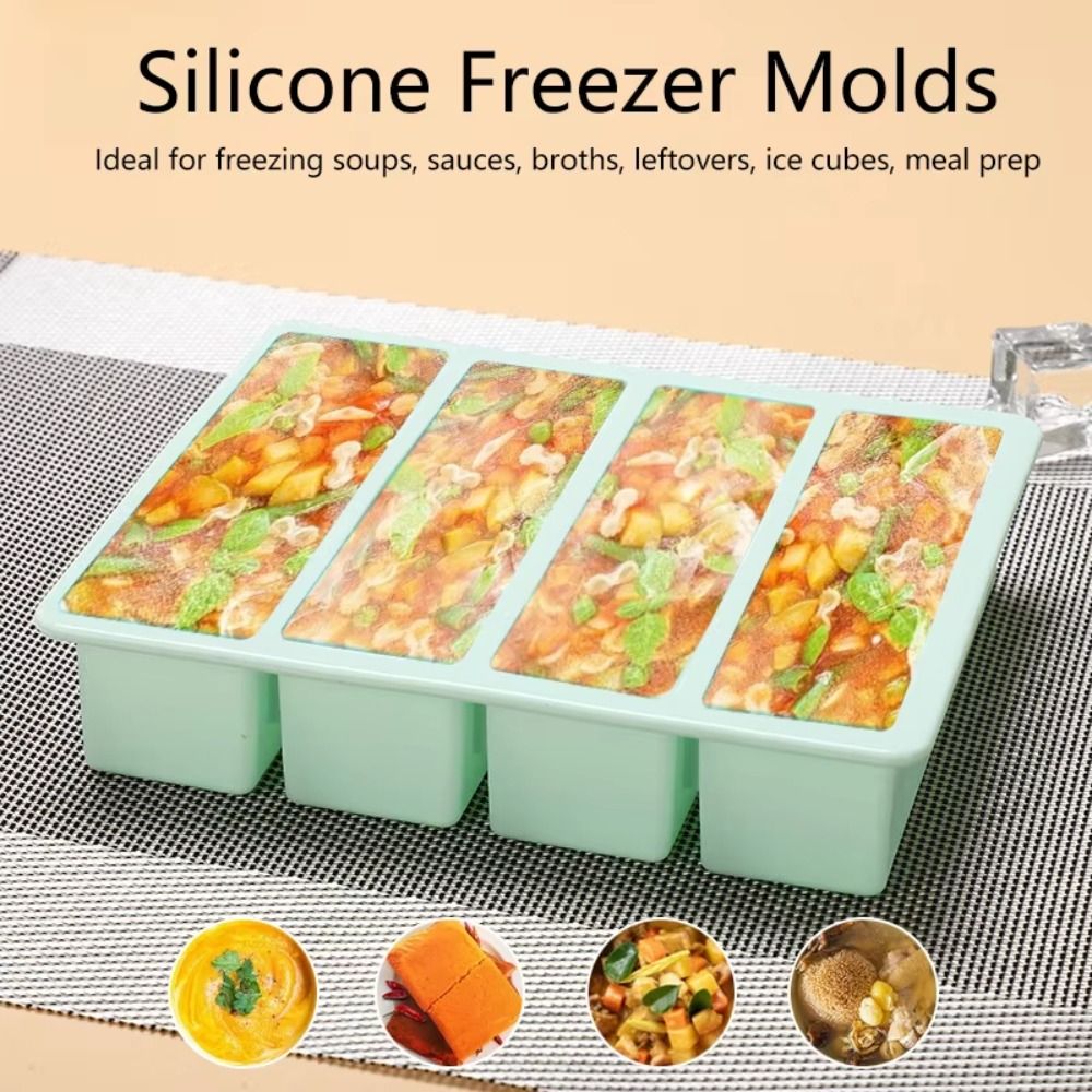 New 4 Grids Giant Storage For  - Serving Tray Mold recensione e prezzo