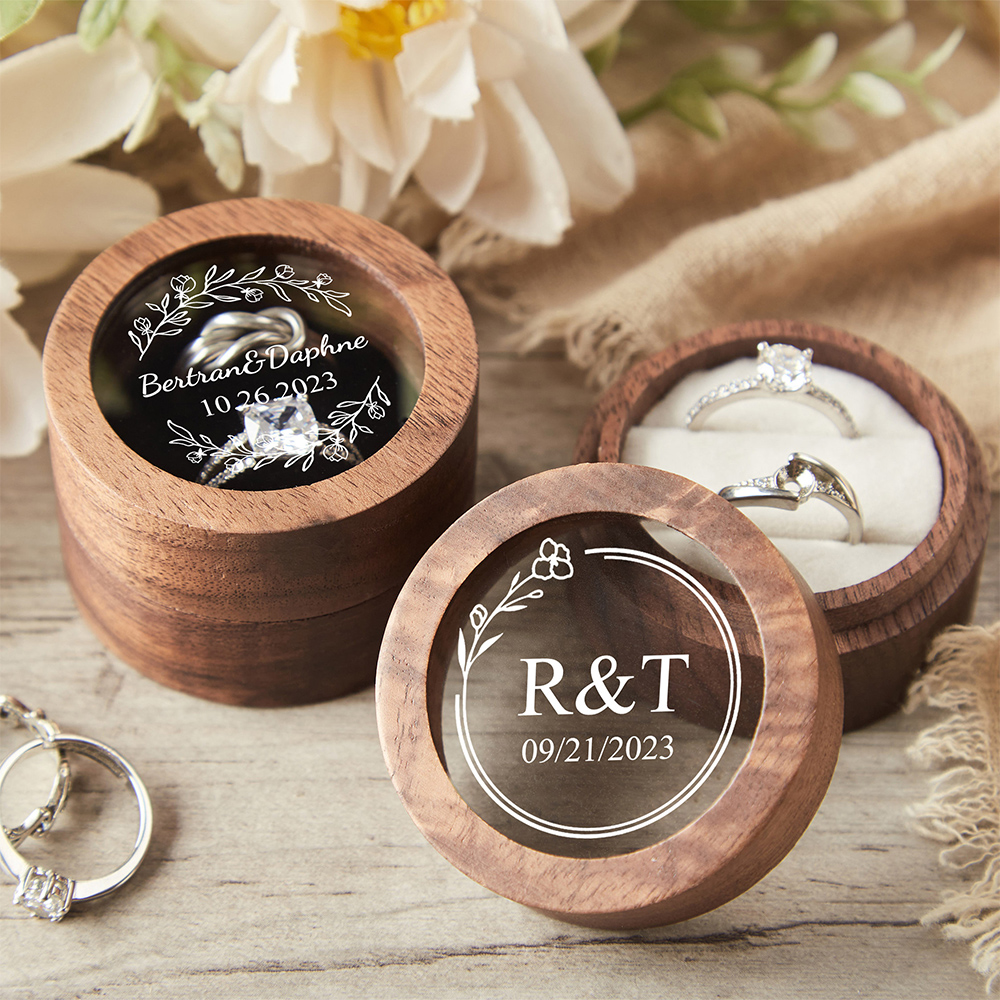 Personalized Wooden Wedding Ri - Wood Ring Blank recensione e prezzo