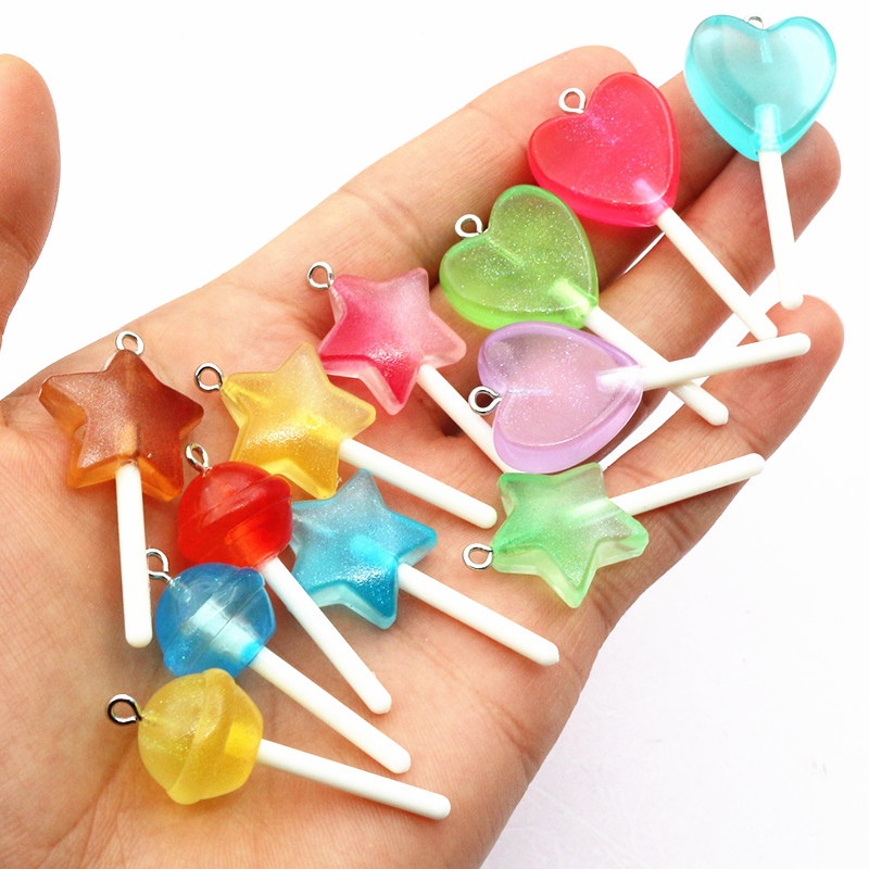 10pcs Mixed Colors Resin Cute  - Flower Preservation Resin recensione e prezzo