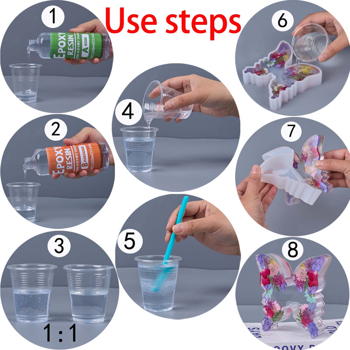 1:1 Ratio Epoxy Resin Kit Anti - Resin Jewelry Kit recensione e prezzo