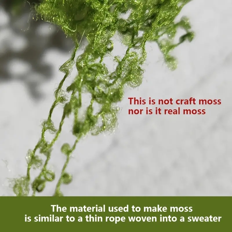 about 20g Artificial Green Pla - Terrarium Moss Art recensione e prezzo
