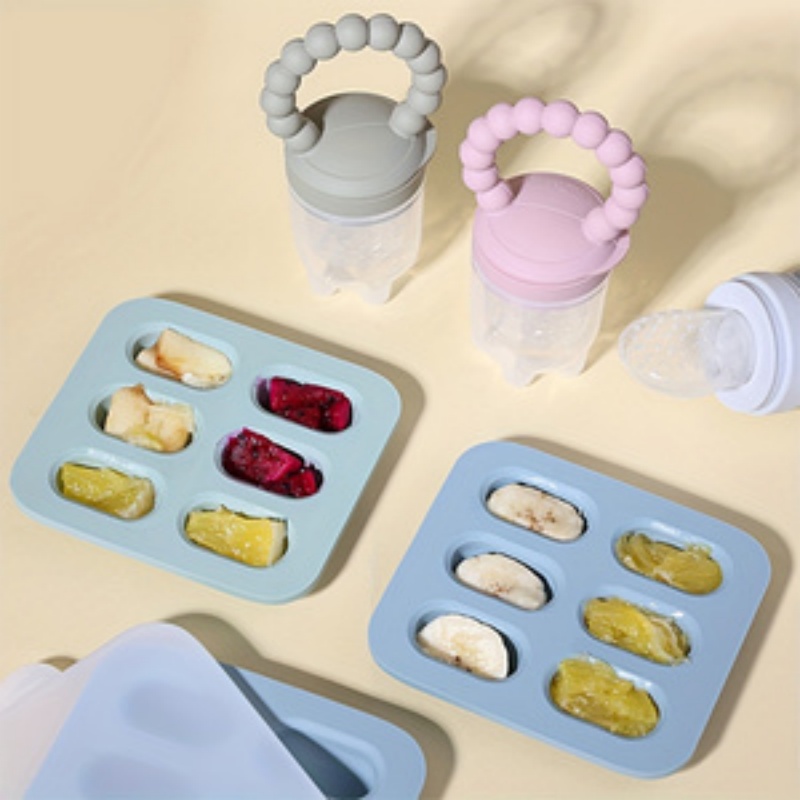 2pcs/set Baby Feeding Set: Fru - Silicone Mold Tray recensione e prezzo