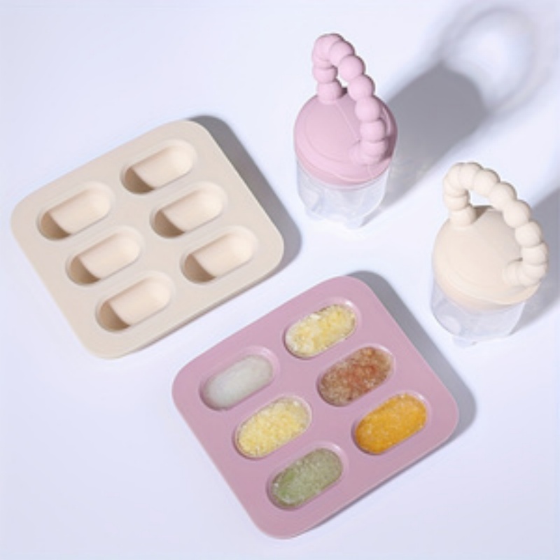 2pcs/set Baby Feeding Set: Fru - Silicone Mold Tray recensione e prezzo