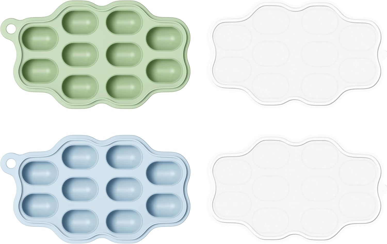 2-Pack Silicone Baby Food Free - Silicone Mold Tray recensione e prezzo