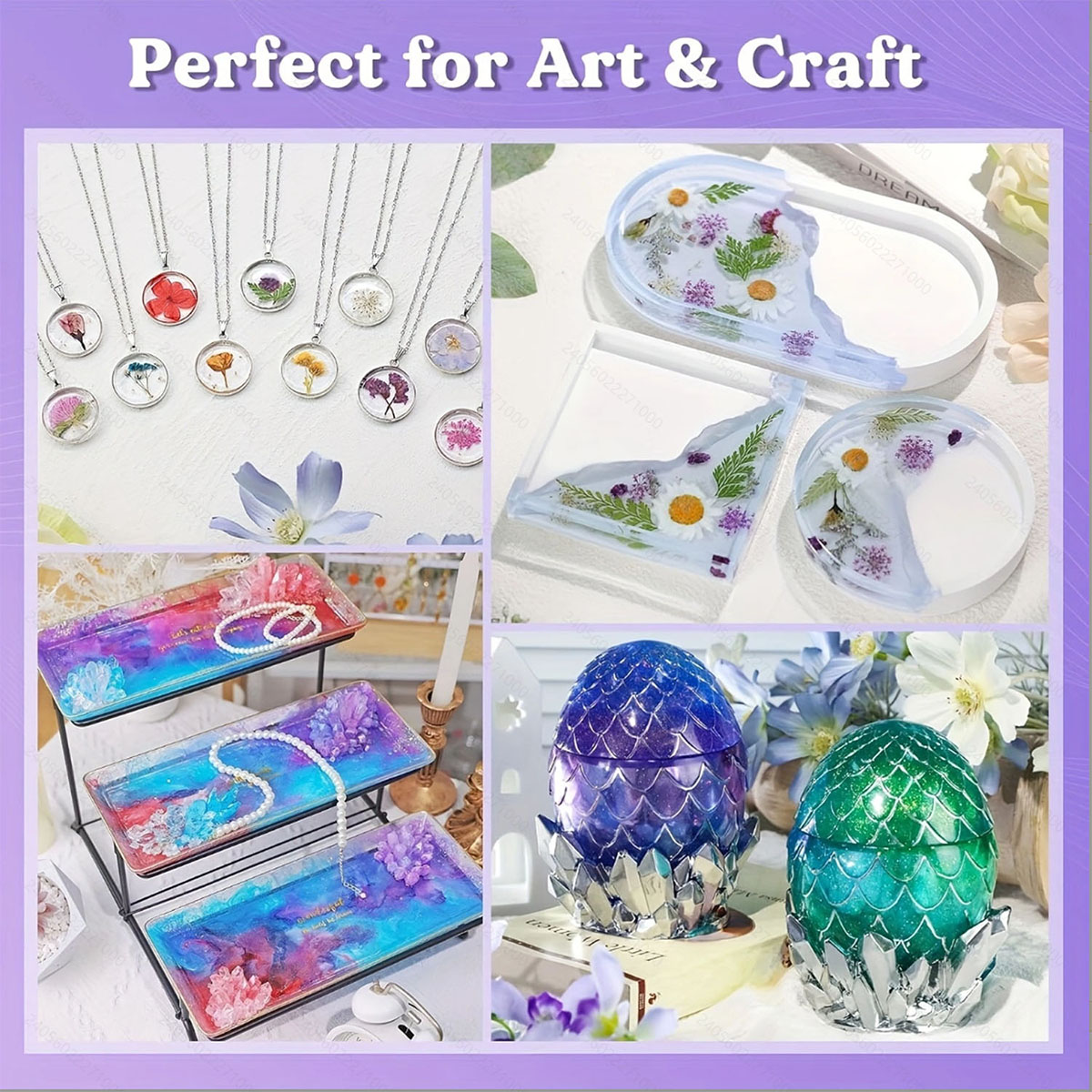 125ml/250ml Crystal Clear Cast - Resin Jewelry Kit recensione e prezzo
