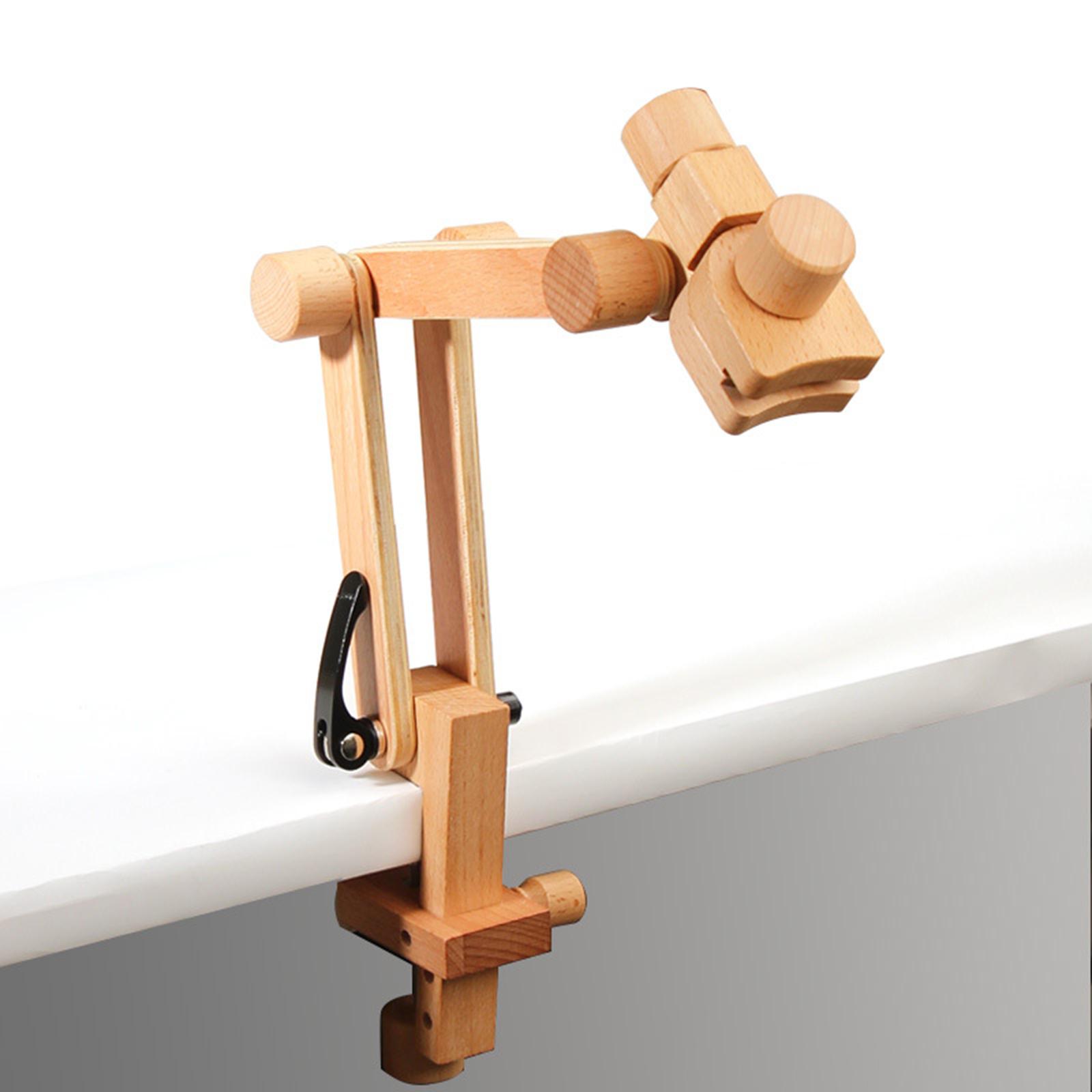 Rotatable Embroidery Hoop Hold - Wood Ring Blank recensione e prezzo