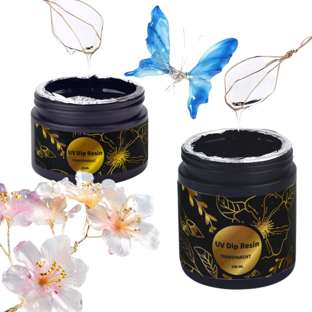 UV DIP Resin Glue Set 50/100ml - Flower Preservation Resin recensione e prezzo