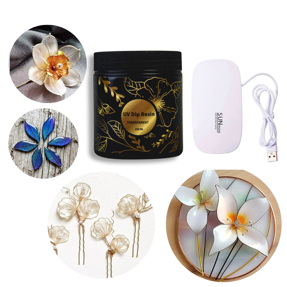 UV DIP Resin Glue Set 50/100ml - Flower Preservation Resin recensione e prezzo