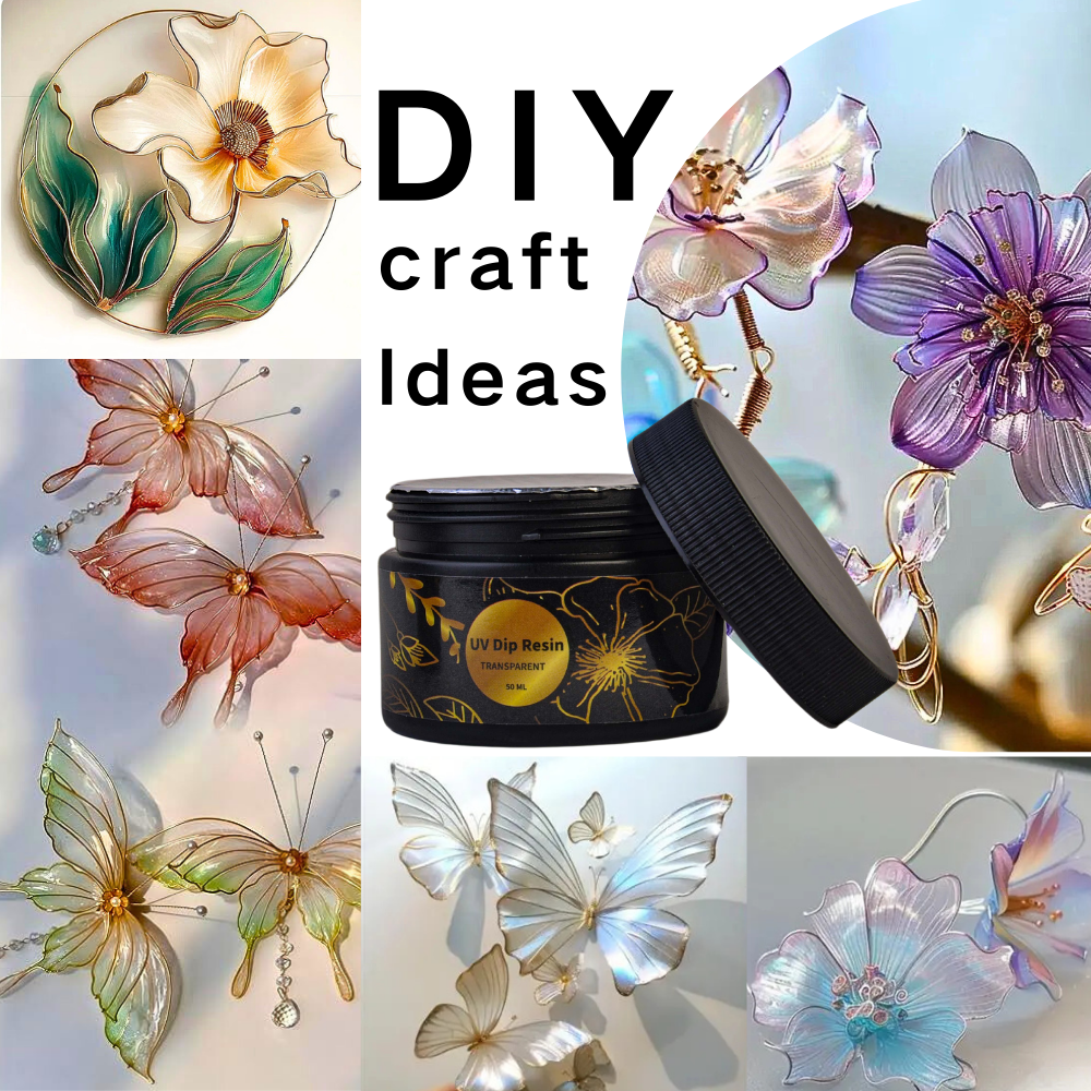 UV DIP Resin Glue Set 50/100ml - Flower Preservation Resin recensione e prezzo