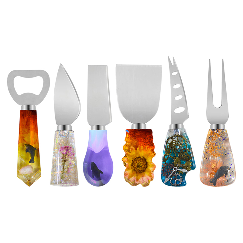 DM379 Knife And Fork Handle Re - Flower Preservation Resin recensione e prezzo