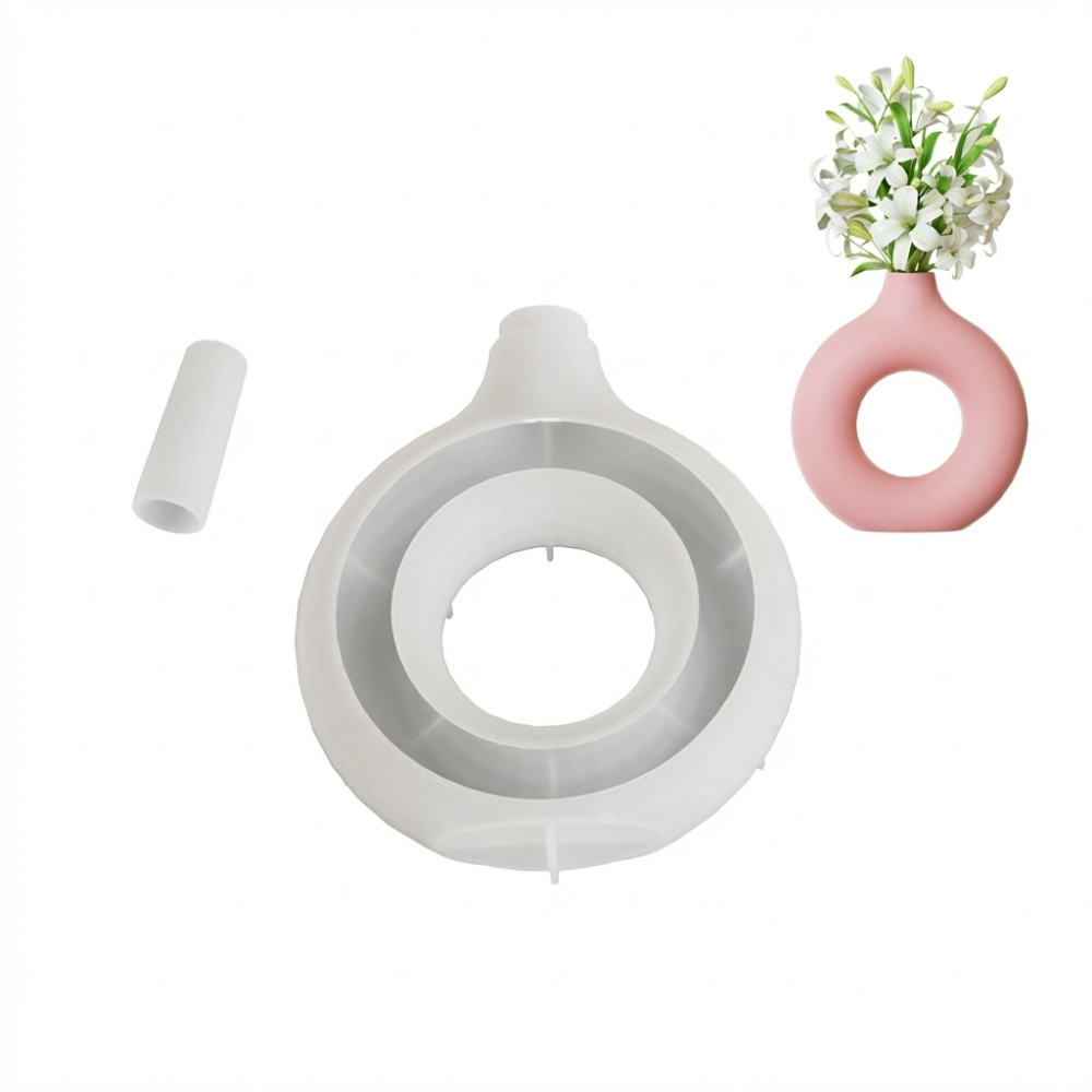 Oval Stripe Silicone Vase Mold - Resin Craft Workshop recensione e prezzo