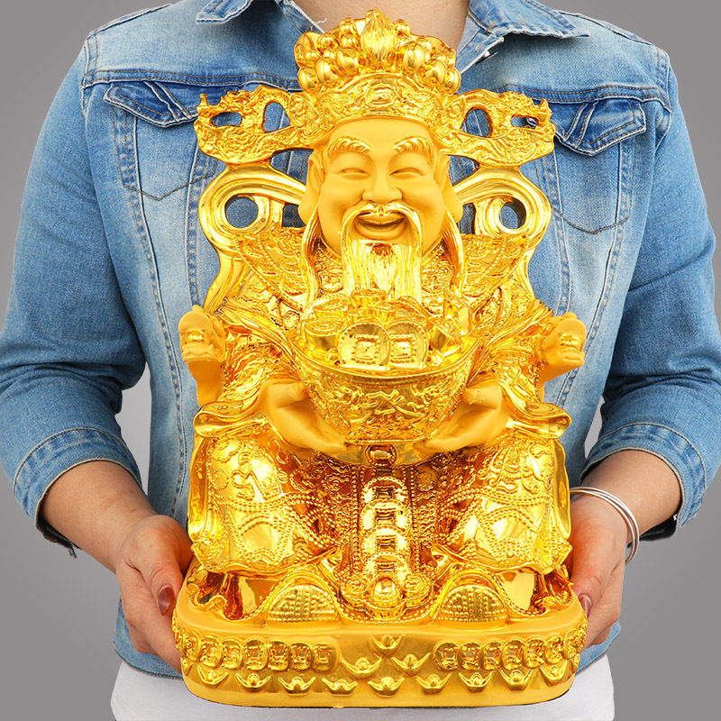 Feng Shui Gold God of Wealth L - Resin Crafts recensione e prezzo