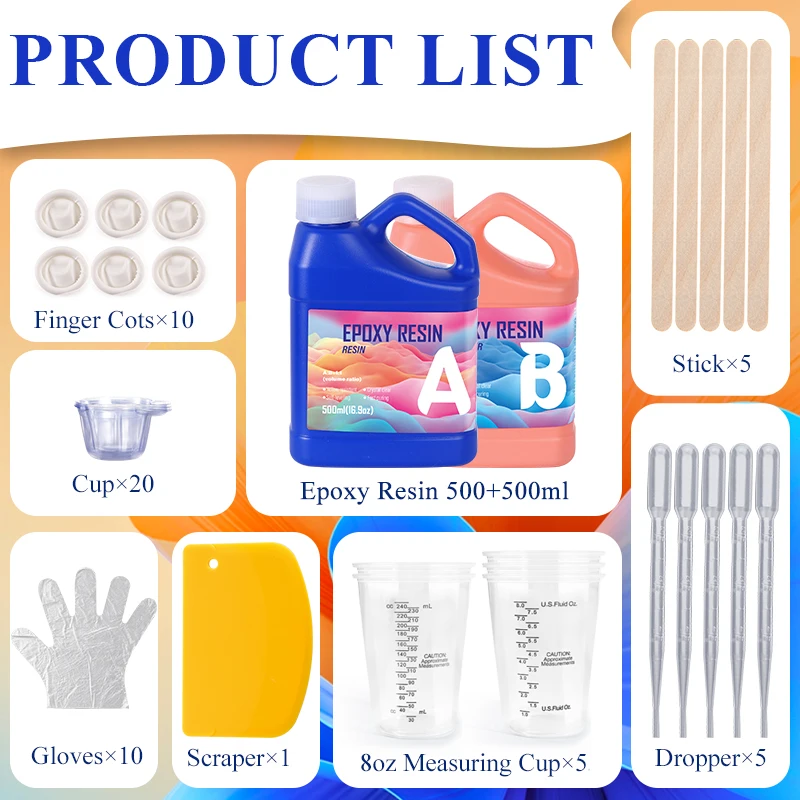 Easy Mixing Epoxy Resin Kit Cr - Resin Jewelry Kit recensione e prezzo