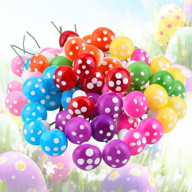 10-80PCS Mini Color Mushroom D - Terrarium Moss Art recensione e prezzo