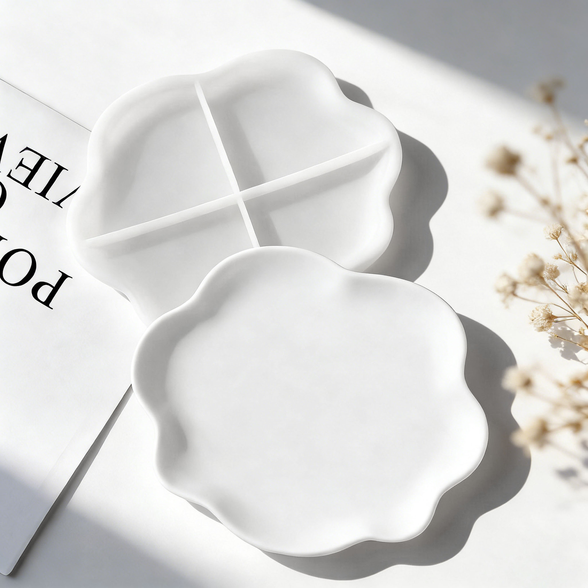 DIY Geometric Wave Plaster Coa - Serving Tray Mold recensione e prezzo