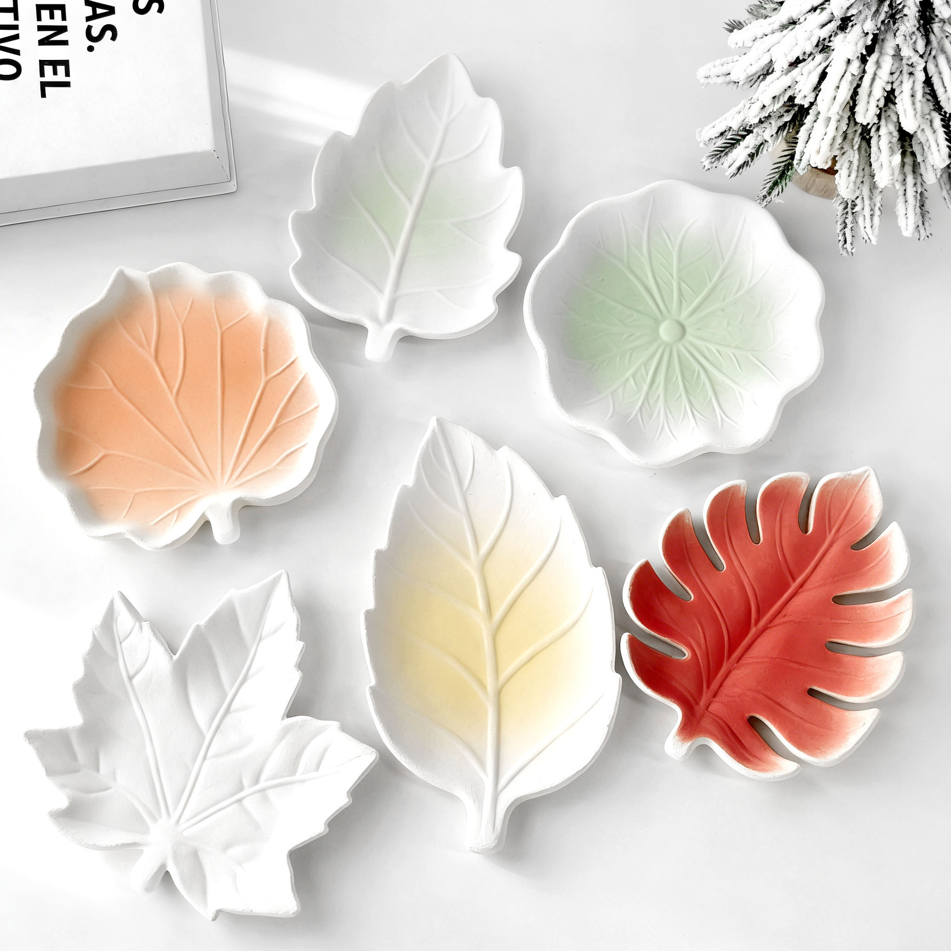DIY Gypsum Form Leaf Coaster S - Serving Tray Mold recensione e prezzo