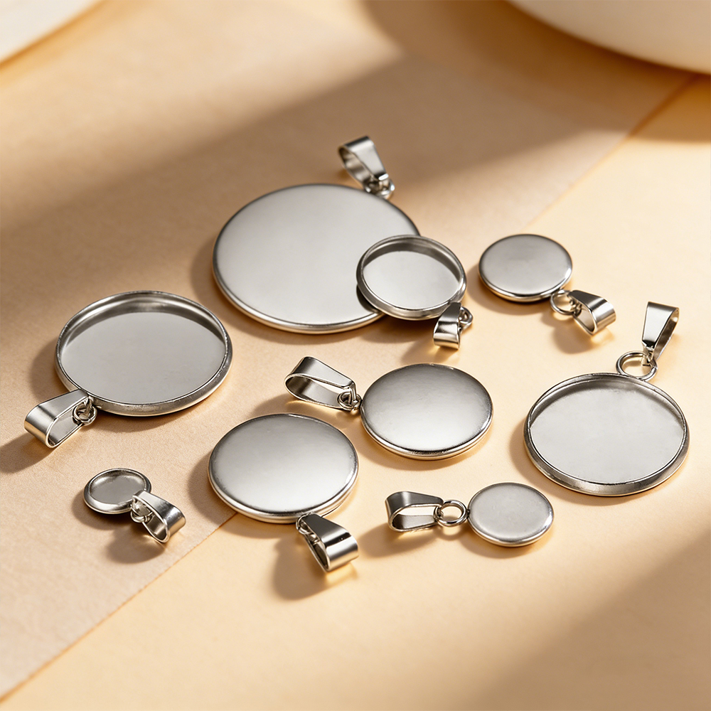 10pcs 316 Stainless Steel 6~20 - Bezels Set Pendant recensione e prezzo