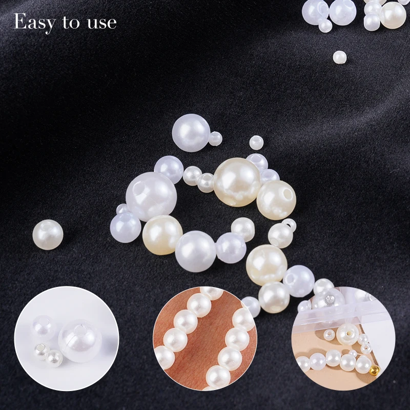 800pcs Artificial Faux Pearl R - Resin Crafts recensione e prezzo