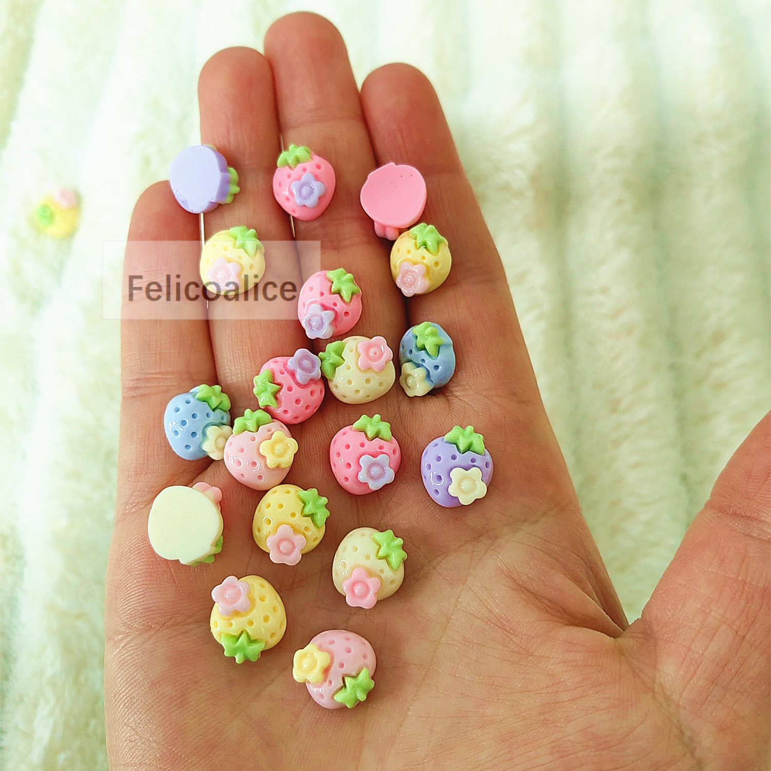 30Pcs New Cute Resin Mini Smal - Flower Preservation Resin recensione e prezzo