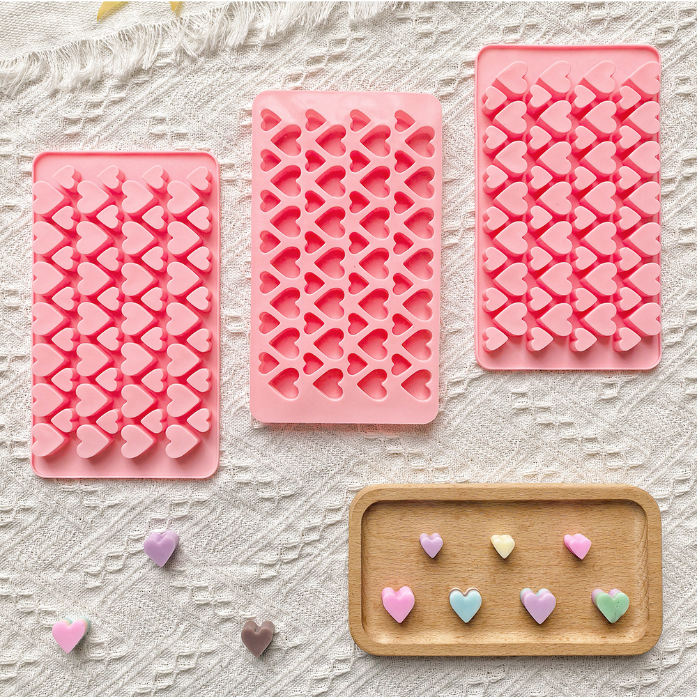 56 cavity size heart-shaped ch - Silicone Mold Tray recensione e prezzo