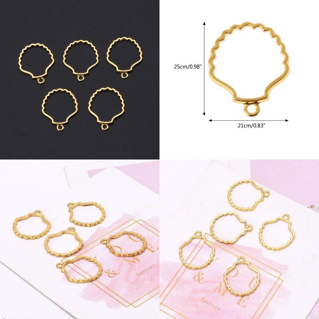   5Pcs Blank Frame Pendant for - Bezels Set Pendant recensione e prezzo