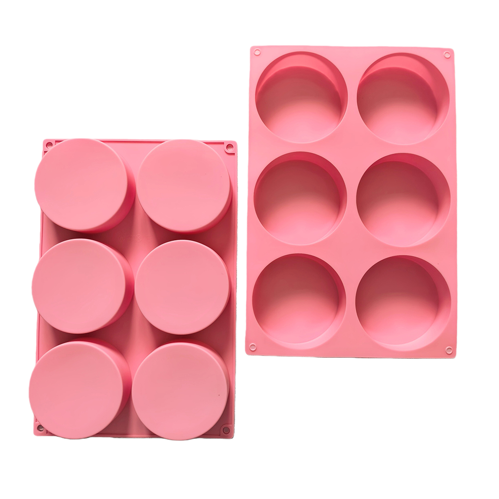 1pc 6-cavity large round disc  - Coaster Mold Round recensione e prezzo