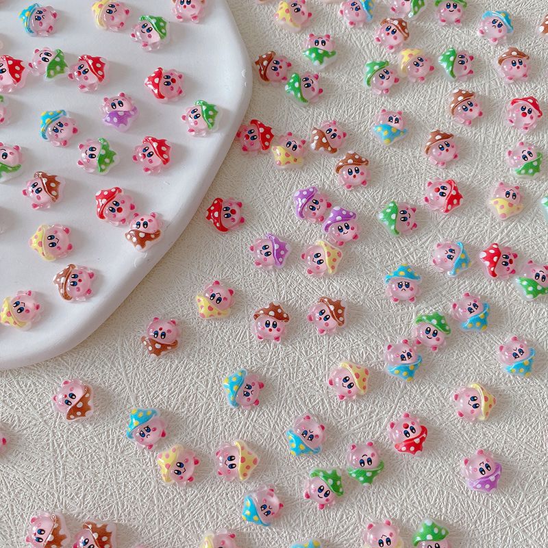 2/10/20pcs Kirby Nail Charms 3 - Resin Crafts recensione e prezzo