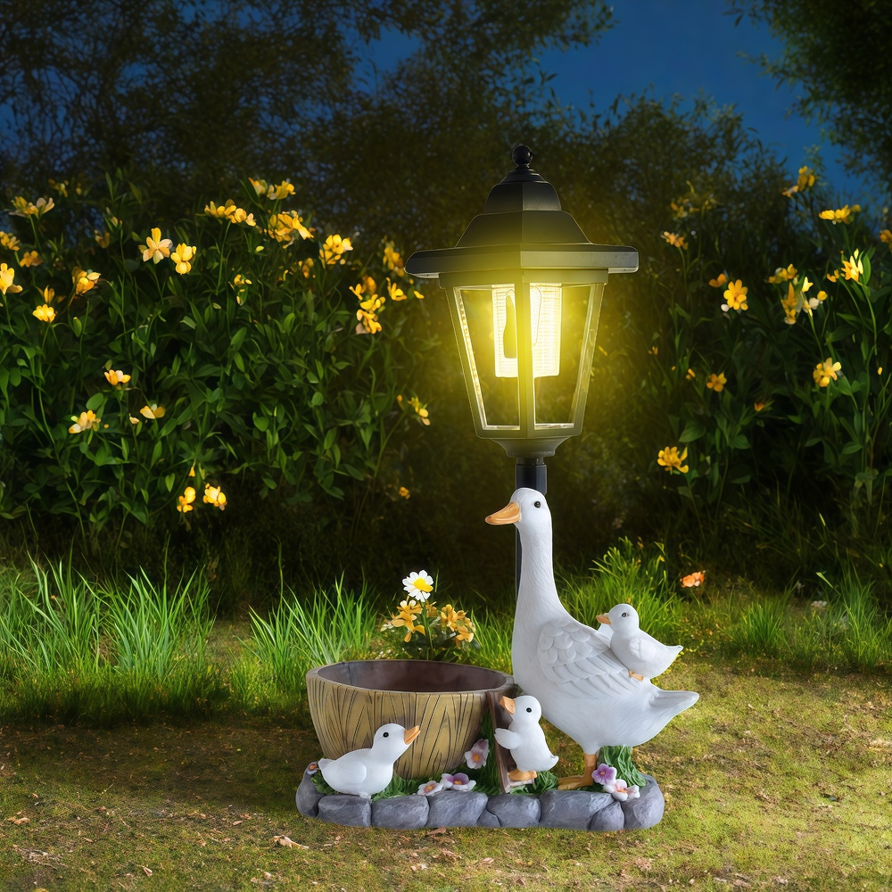 Solar Duck Night Light Garden  - Resin Craft Supplies recensione e prezzo