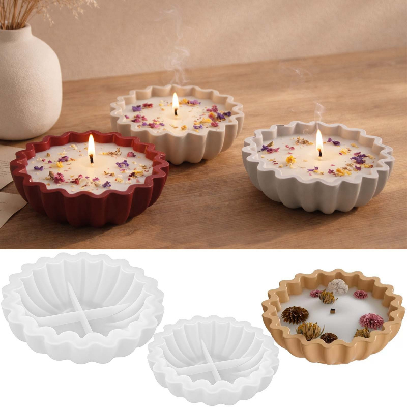 1 Epoxy plaster origami wave e - Coaster Mold Round recensione e prezzo