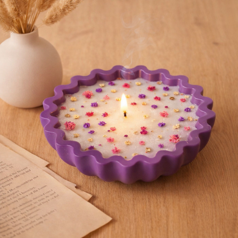1 Epoxy plaster origami wave e - Coaster Mold Round recensione e prezzo