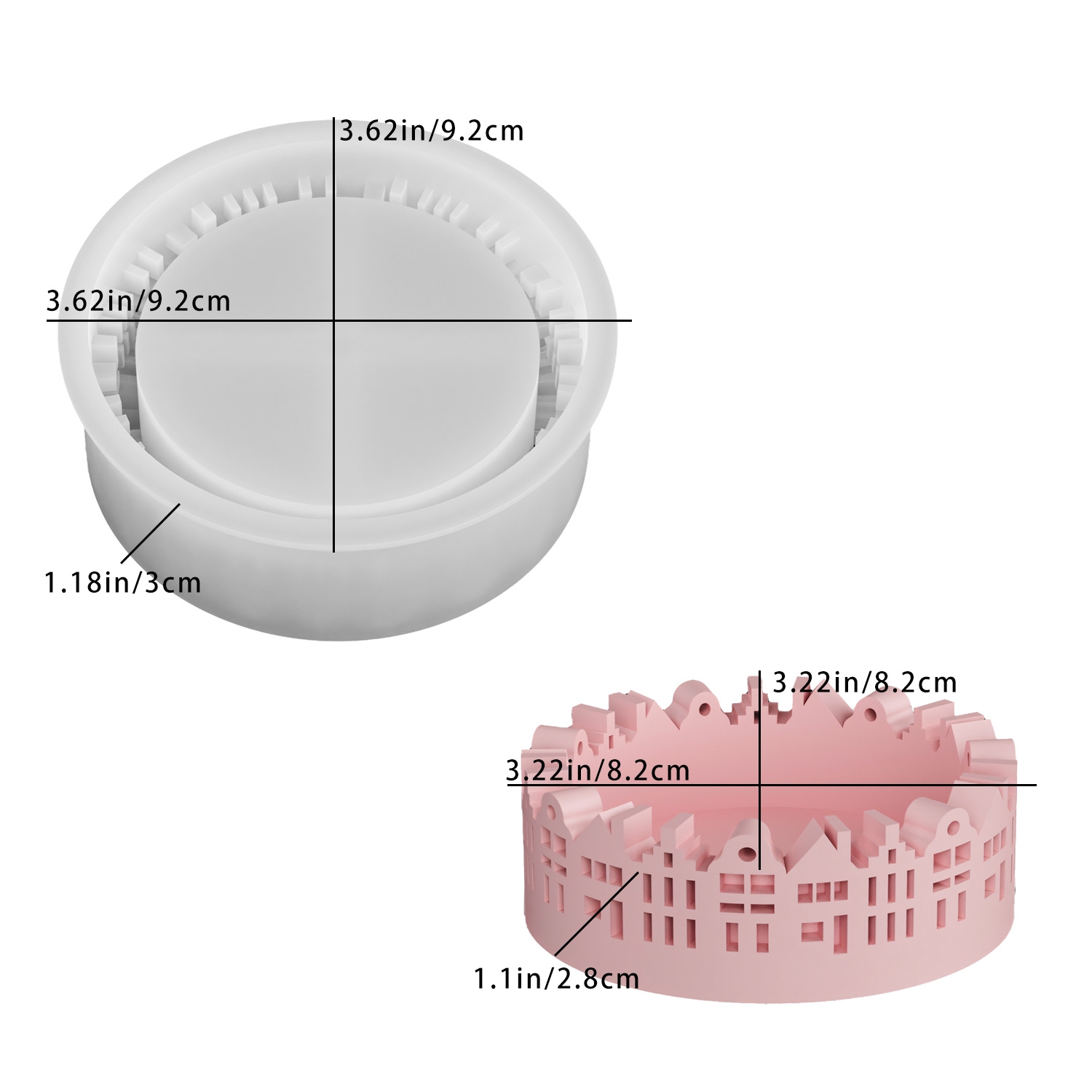 Hollow House Mold Flexible Res - Resin Craft Workshop recensione e prezzo