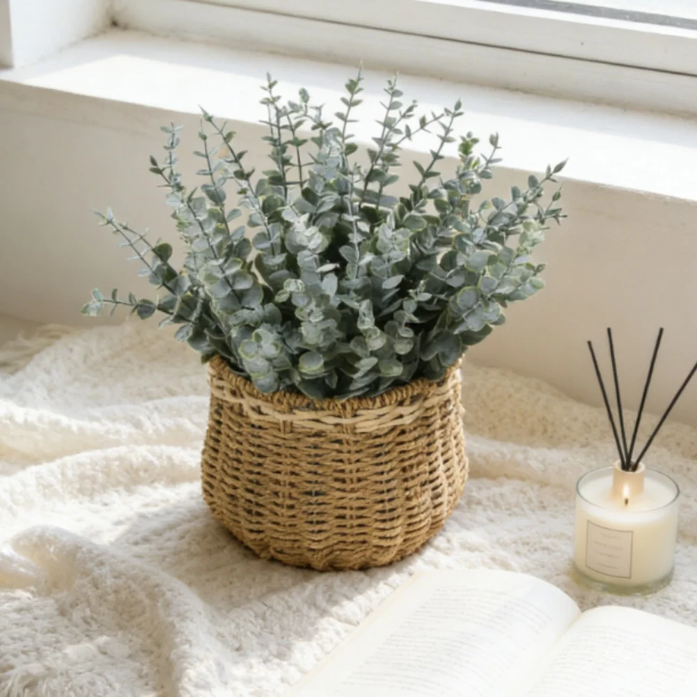 Artificial Eucalyptus Leaf Bou - Terrarium Moss Art recensione e prezzo