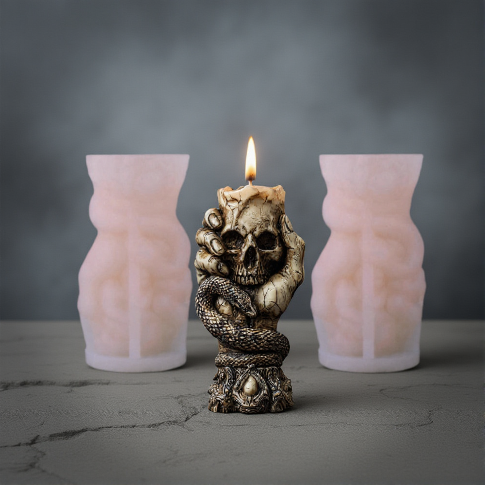 Halloween Skull Aroma Candle S - Resin Craft Workshop recensione e prezzo