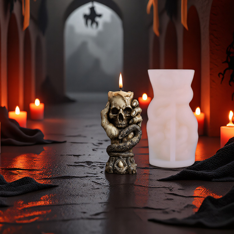 Halloween Skull Aroma Candle S - Resin Craft Workshop recensione e prezzo