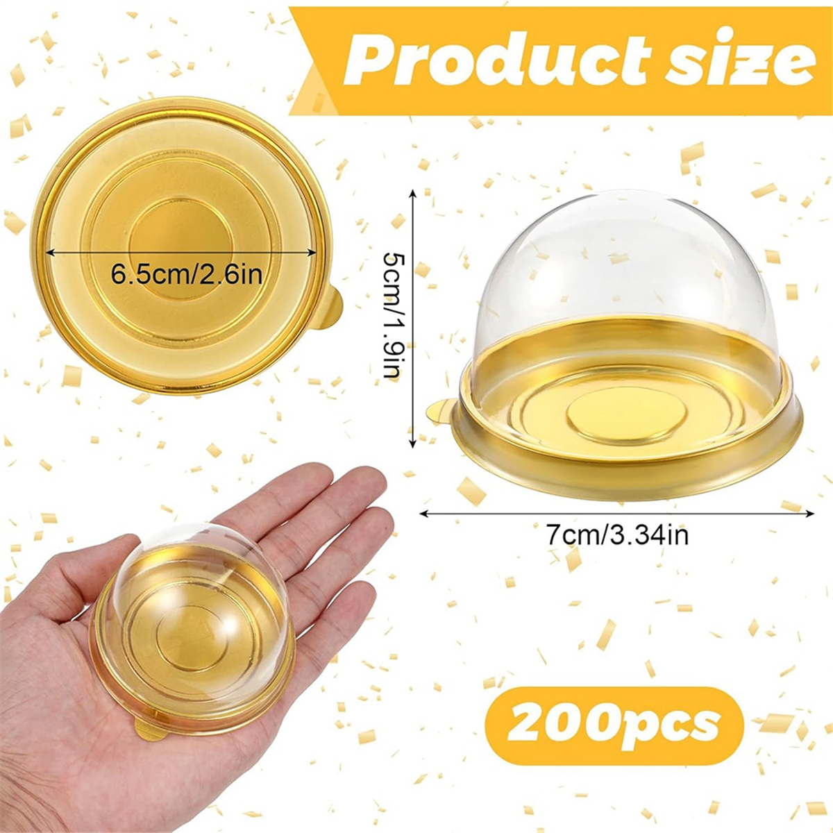 A06K Charcuterie Domes with Li - Dome Mold Clear recensione e prezzo